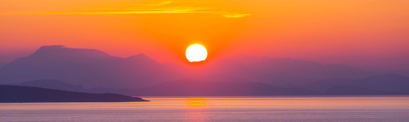 Greece sunset