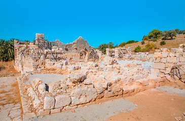 Ruins of the ancient Lycian city Patara - Antalya, Turkey