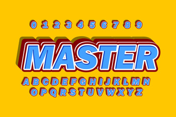 3D Alphabet Letters, Numbers and Symbols