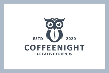 coffee shop logo design in vintage style premium vector.