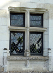 Fototapeta na wymiar Fenêtres château d'Amboise