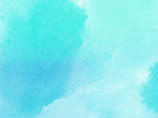 Blue watercolor texture design background
