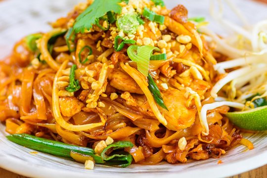 Asian Stir Fry Pad thai noodles