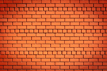 Red brick wall as an abstract background.