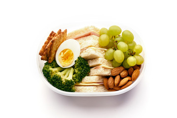 Healthy lunch in container