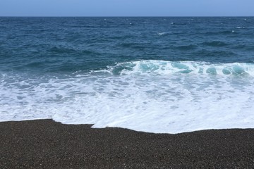 夏の七里御浜海岸