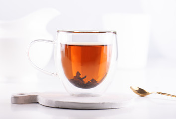 A delicious cup of hot tea