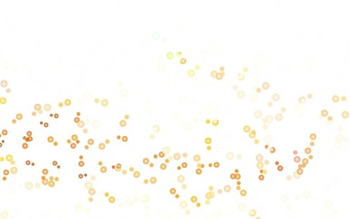 Light Green, Yellow vector template with circles.