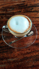Coffee time, a coffee cup, coffee shop.
