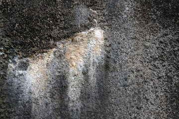 Nature of stone wall in Hong Kong mountain, construction texture detail.
