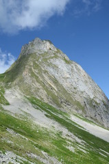 high mountain landscape
