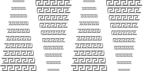 Naklejka premium Fasion black line on white backgraund. Seamless pattern for fabric, print, wallpaper, packaging. Strocke trandy design