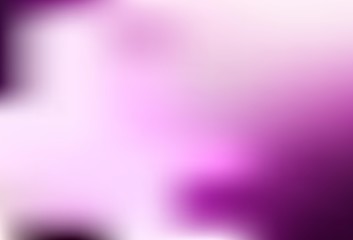 Light Pink vector blurred shine abstract template.