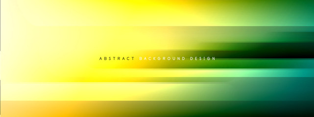 Motion concept neon shiny lines on liquid color gradients abstract backgrounds. Dynamic shadows and lights templates for text