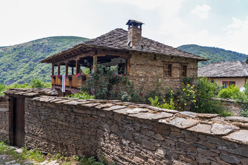 Obraz premium Village of Kovachevitsa, Blagoevgrad Region, Bulgaria