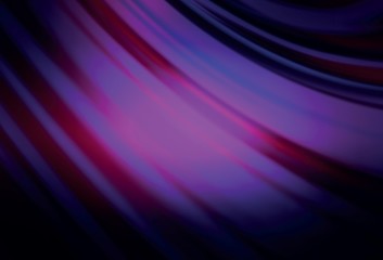 Dark Purple, Pink vector abstract blurred background.