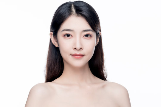 A beautiful young asian woman
