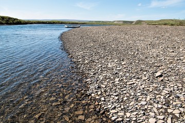 Tundralandschaft in Alaska - Stille, Weite, Einsamkeit am Kokolik River - Flußexpedition im Hohem Norden