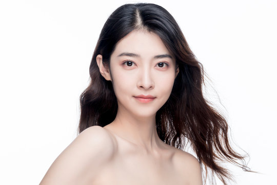 A beautiful young asian woman