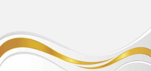 Luxury fluid shape luxury design white pattern grid background with space