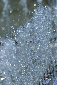 water jet fountain as background © studybos