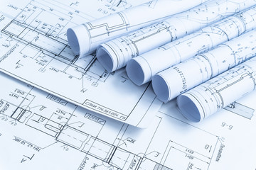 Technology blueprints. The part of engineering project.
