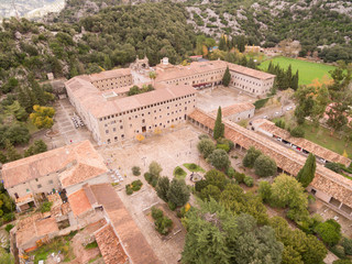 Lluc, Marian Sanctuary of the Balearic Islands from the 13th century, Escorca, Mallorca, Balearic Islands, Spain