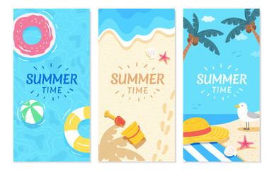 Summer sale cover template