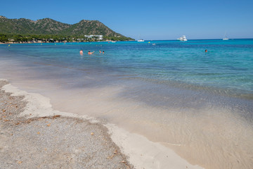 playa de Es Ribell,  Cala sa Marjal, Costa de los Pinos, Son Servera, mallorca, balearic islands, spain
