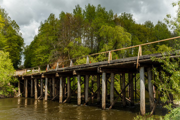 bridge over the river