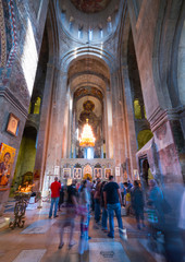 Svetitsjoveli Cathedral, World Heritage Site, Unesco, Mtskheta City, Mtskheta-Mtianeti Region, Georgia, Middle East