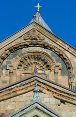 Svetitsjoveli Cathedral, World Heritage Site, Unesco, Mtskheta City, Mtskheta-Mtianeti Region, Georgia, Middle East