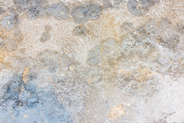 Old wall with several layers of paint