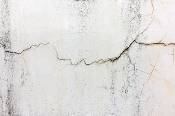 Old wall with several layers of paint