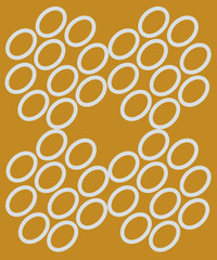 orange circles background