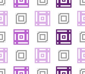 Seamless lilac colored pattern. Modern tiling background. Geometric wallpaper