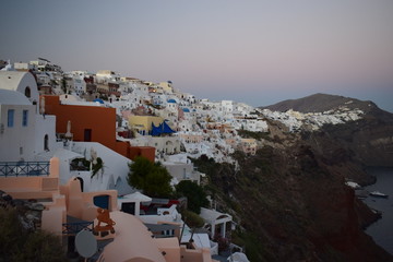 Sonnenuntergang auf Santorini