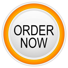 Order now Button on white background - illustration