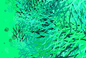 Light Green vector backdrop with wry lines.