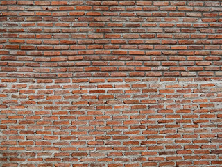 texture of brick wall in construction site