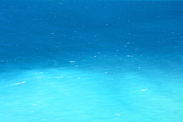 Beautiful turquoise Mediterranean Sea water