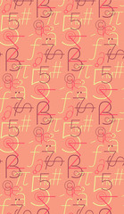 Seamless summer pattern. Bright colors.