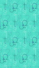 Seamless summer pattern. Bright colors.