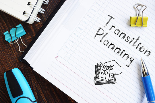Transition Planning is shown on the conceptual business photo