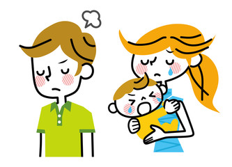 夫婦喧嘩　ワンオペ