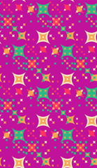Seamless summer pattern. Bright colors.