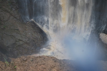 Fototapeta na wymiar india maharashtra beautiful waterfall 