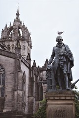Fototapeta na wymiar cathedral in Edinburgh