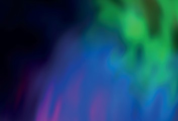 Dark Multicolor vector glossy abstract backdrop.