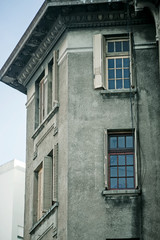 Fototapeta na wymiar Old building facade
